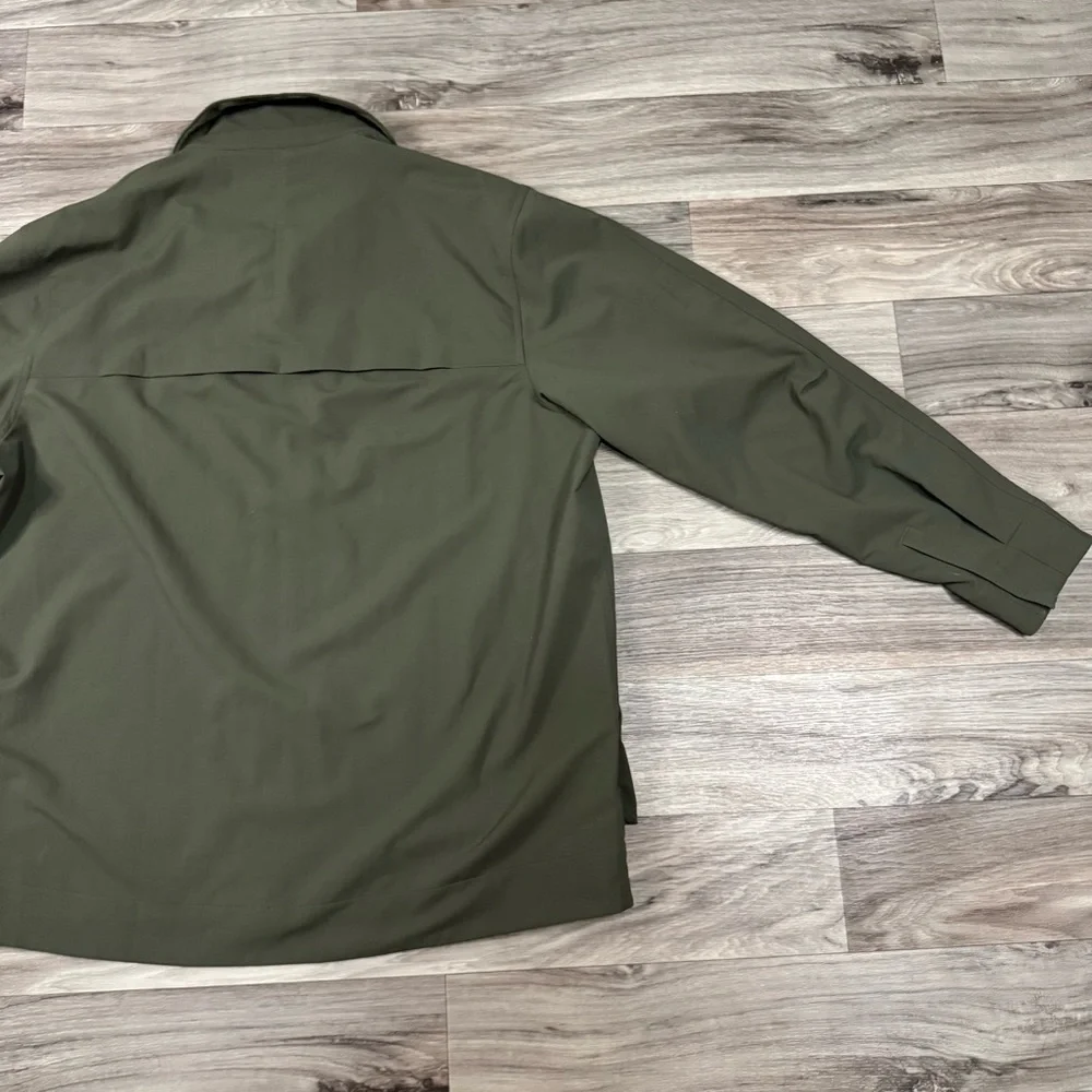 Lululemon Men's Cargo Pocket Shirt Jacker in Olive Size XXL